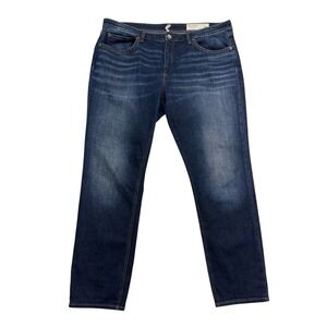 Rag & Bone 34 Jeans Dre Low Rise Slim Boyfriend Dark Wash Indigo Aster Womens